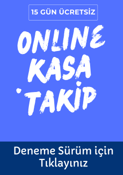 Online KASA TAKİP (BULUT ÇÖZÜM),