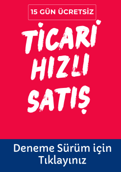 EBS TİCARİ VE HIZLI  SATIŞ PROGRAMI,EBS Ticari ve Hızlı Satış küçük ve orta ölçekli firmaların ön muhasebe ihtiyaçlarını kolay ve hızlı şekilde karşılayacak Cari, Stok, İrsaliye, Fatura, Kasa, Hızlı Satış modüllerinden oluşan paket programdır.
Uyarı sistemi ile programı ilk açtığımızda vadesi gelen işlemleri, sipariş edilecek ürünleri, faturalandırılacak irsaliyeleri size bildirir. 