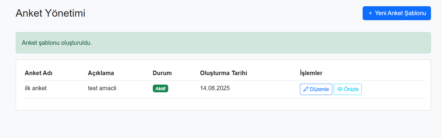 Anket Hazırlama